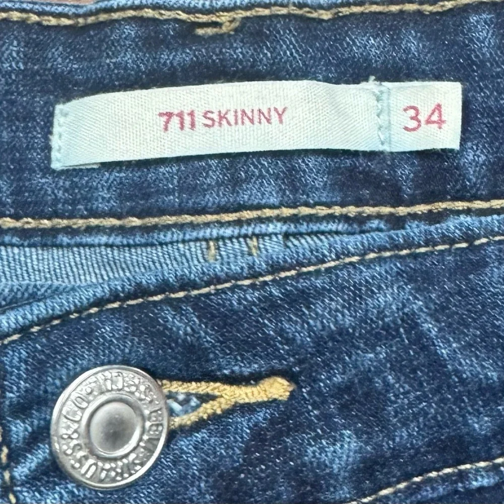 Levi’s Dark Blue Denim Shorts